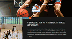 Desktop Screenshot of bg-karlsruhe.de